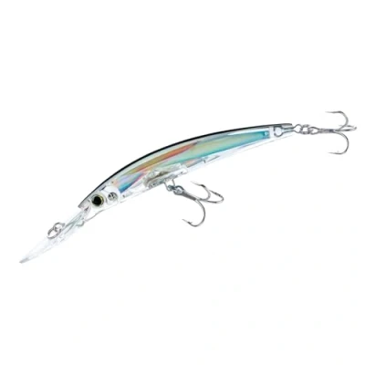 Imagen de Yo Zuri Crystal 3D Minnow Deep Diver Señuelo, F1153 C4, Plata y Negro., 5 1/4 Inches