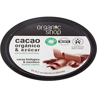 Imagen de ORGANIC SHOP Exfoliante Corporal Chocolate Belga 250ml, Estándar, Único
