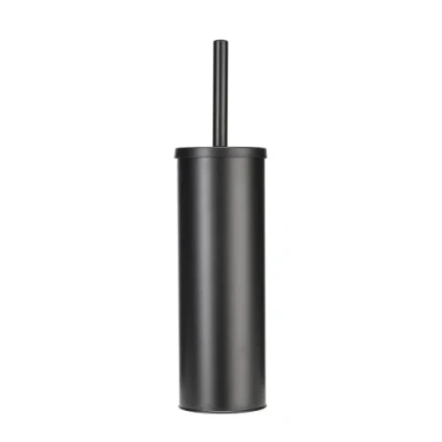 Imagen de Croydex T.Brush &amp; Holder M.Black AJ700021, Negro Mate, 384x100x100mm