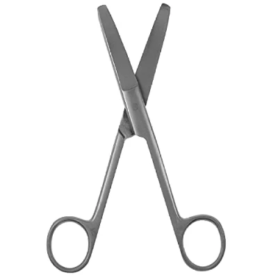 Imagen de Wahl Pet Grooming Curved Scissors Chrome Plated, 5 inch/13 cm