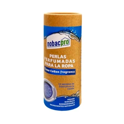 Imagen de NobacPro Perlas Perfumadas para la Ropa 30 Lavados Fragancia de Larga Duración Sin Químicos Dañinos Ideal Pieles Sensibles y Todo Tipo Tejidos