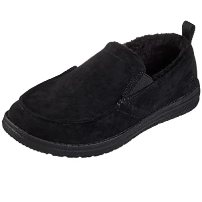 Imagen de Skechers Melson Willmore, Pantuflas Hombre, Microfibra Negra, 40 EU