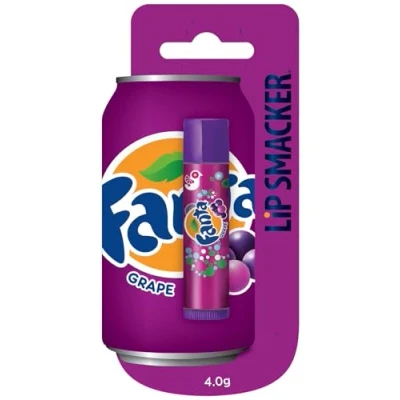 Imagen de Lip Smacker Coca Cola Collection, Bálsamo Labial Sabor Uva Fanta Inspirado en Cola, Hidratante y Refrescante, Paquete Individual Blíster
