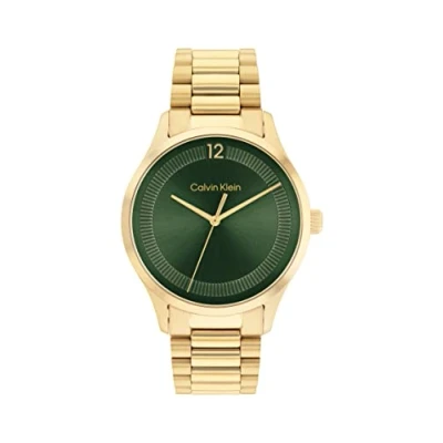 Imagen de Calvin Klein Reloj Analógico de Cuarzo para Hombre y Mujer Colección Iconic con Pulsera Acero Inoxidable