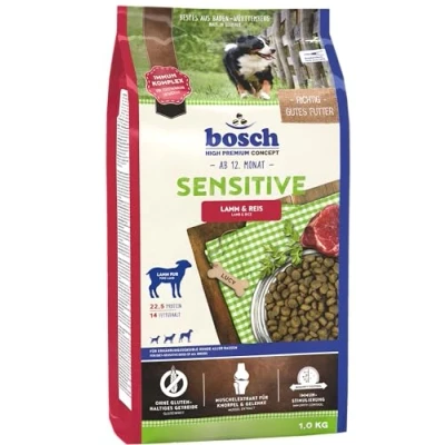 Imagen de bosch HPC Sensitive Cordero y arroz Alimento seco para perros nutricionalmente sensibles de todas las razas 1 x 3 kg
