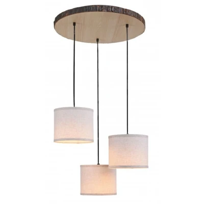 Imagen de JUST LIGHT. Lámpara colgante Bark, 3 luces, rondel