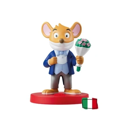 Imagen de FABA Personaggio L&#039;Amore è Come il formaggio storie sonore versione Italiana Personaje, Color Geronimo stilton el Amor es como Queso, (FFR13603)