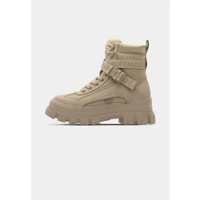 Imagen de Buffalo Aspha Botines con cordones, Mujer, Talla: 38, Beige Zapatos
