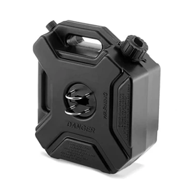 Imagen de Bidon de gasolina 5L para Royal Enfield Himalayan con soporte JC8 negro