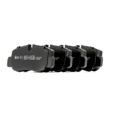 Imagen de FEBI BILSTEIN 16977 Juego de pastillas freno Eje trasero preparado para indicador desgaste MERCEDES BENZ: Vito Mixto, Clase V, Tourer