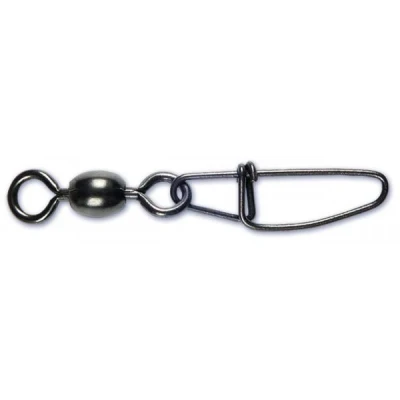 Imagen de Black Cat Heavy Duty Cross Lock Swivel Size 4/0 100kg (4 piezas) Giradores