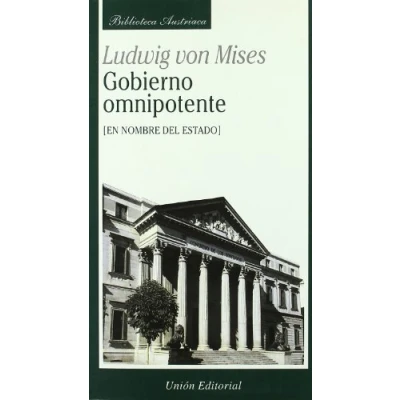Imagen de Gobierno omnipotente (SIN COLECCION)