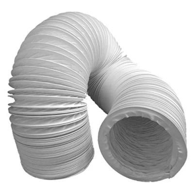 Imagen de Manguera de escape (PVC, diseño flexible, 100/102 mm diámetro, 4 m largo, compatible con instalaciones aire acondicionado, secadoras o campanas extractoras)