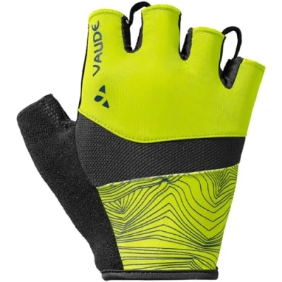 Imagen de VAUDE Advanced II Kurzfinger Radhandschuhe Guantes de Ciclismo para Hombre, Verde Vivo, 8