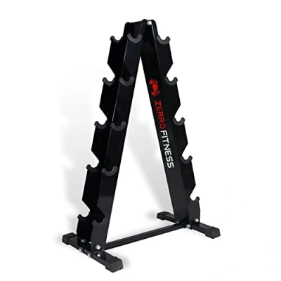 Imagen de CCLIFE ZERRO Soporte para Mancuernas Rack de Almacenamiento Estante 5 Niveles Capacidad Peso 300 kg