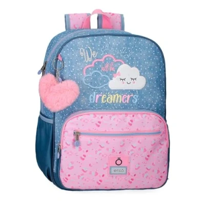 Imagen de Enso Dreamer Mochila Escolar Azul 30x38x12 cms Poliéster 13,68L
