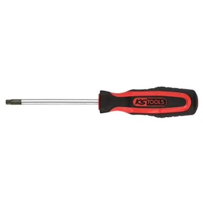 Imagen de KS TOOLS 159.1050 Destornillador TB8 205, 100mm con orificio frontal, Torx