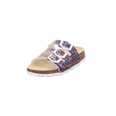 Imagen de Superfit Fussbettpantoffel, Pantuflas, Azul (Blue/Red 8050), 37 EU