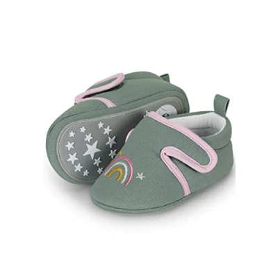 Imagen de Sterntaler Cloud Zapato para bebé, Mocasín Plano Niñas, Verde, 22 EU