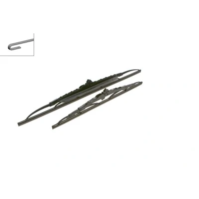 Imagen de Limpiaparabrisas Bosch Twin Spoiler 3 397 118 427 Estándar FORD: FIESTA 5, Fusion Familiar, Ecosport Mk2, ALFA ROMEO: 147, GT
