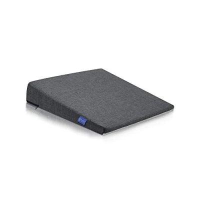Imagen de DYNMC you Cómodo cojin Silla Oficina cuña ergonómico Firme, de Forma Muy Estable Cojín Asiento Moderno Espuma, Coche Cojines para sillas Premium (Gris Oscuro)
