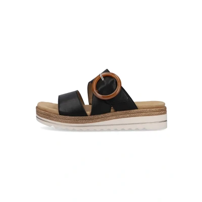 Imagen de Remonte Mujer Sandalias D0Q51, señora Zapatillas,Pantuflas,Plantilla Desmontable,Zapatillas,Zapatos Informales,Entrada Abierta,Schwarz,38 EU / 5 UK