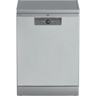 Imagen de Lavavajillas Beko BDFN26430X, 14 Servicios, 6 Programas, 60 cm Ancho, SelFit, SteamGloss, Inox