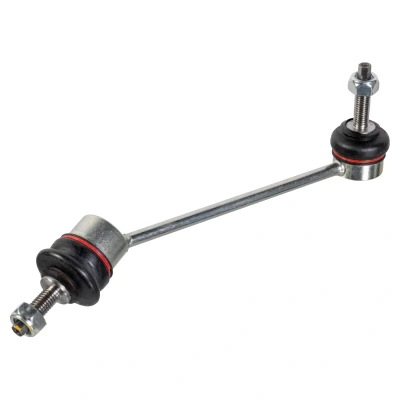 Imagen de BLUE PRINT ADJ138501 Bieleta de suspensión Eje trasero izquierda 263 M10 x 1,5 con tuerca autofijadora Acero negro JAGUAR: S Type, XF Berlina