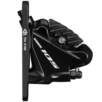 Imagen de SHIMANO Kit Freno Disco Del. Negro ST R7020 + BR R7070 Latig.