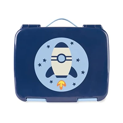 Imagen de Skip Hop Lonchera Bento para niños, a partir de 3 años, Sparks Rocket