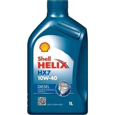 Imagen de Shell Helix HX7 DIESEL 10W 40 1L Aceite de motor 550046646 MERCEDES BENZ: Clase C Sedán, E RENAULT: CLIO 2, MEGANE 2