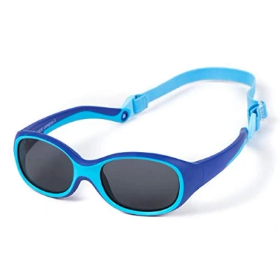 Imagen de Kiddus Gafas de Sol Goma para Niño y Niña. A partir 2 Años. Protección UV400 contra Rayos UVA UVB. Sin BPA. Super Flexibles, Irrompibles. Banda Ajustable Extraíble. OUTDOOR