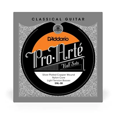 Imagen de D&#039;Addario SNL 3B Pro Arte Silver and Copper Plated Bass String Set