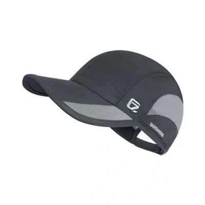 Imagen de GADIEMKENSD Quick Dry Sports Hat Lightweight Breathable Soft Outdoor Running Cap (Classic UP, Deep Gray)