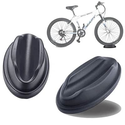 Imagen de Soporte de Rueda Delantera (2 Unidades) para Turbo Trainer, Bloque Elevador la Entrenamiento Bicicleta Vertical Estabilizador
