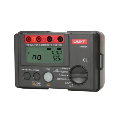 Imagen de Uni T UT502A Insulation Resistance Tester Earth Meter Megometer Voltmeter with LCD Backlight, Display count 2000…