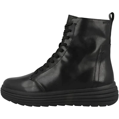 Imagen de Geox Phaolae Botines con plataforma, Mujer, Talla: 37, Black Zapatos