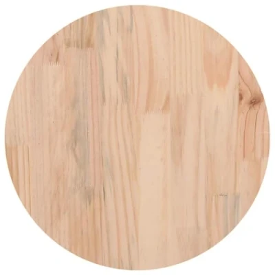Imagen de vidaXL Tablero de Mesa Redondo Madera Maciza Pino Ø30x3 cm