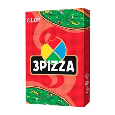 Imagen de Glop 3Pizza, Juegos de Mesa para Niños a Partir 8 años y Adultos, Juego Cartas Divertido Adictivo Familias Amigos, Partidas Rápidas 10 15 Minutos, Fácil Aprender, Regalos