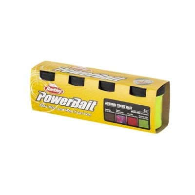 Imagen de Berkley Glitter PowerBait® Trout Dough Season 4 Pack Primavera Powerbait