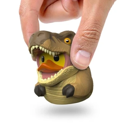 Imagen de TUBBZ Mini: Jurassic Park Figura de Vinilo Pato Goma T Rex