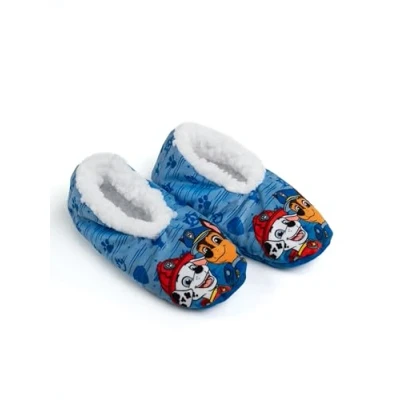 Imagen de United Labels Homesocks Zapatillas de ballet para niñas y niños (acrilonitrilo butadieno estireno), Paw Patrol Azul Claro, 23/26 EU