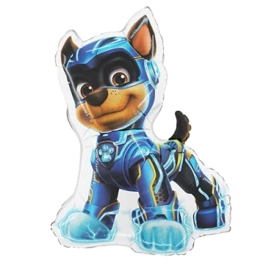 Imagen de Toyland® 71 cm (28&quot;) Globo de aluminio con forma personaje Paw Patrol Mighty Pup Chase Globos fiesta para niños