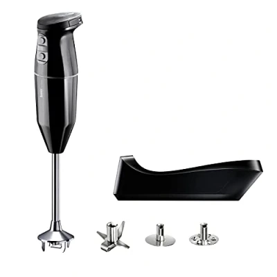 Imagen de Bamix Cordless Hand Blender / Mixer 3 Speeds Plus Black