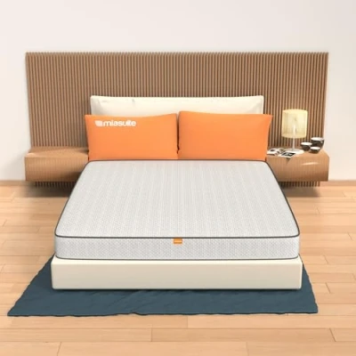 Imagen de miasuite i sogni italiani Primavera H12 Colchón 140x190 cm, altura 12 cm Plegable, Waterfoam, Hipoalergénico y Antiácaros, Made in Italy