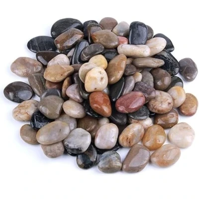 Imagen de Piedras decorativas, 2 3 cm, Colores Natural variados para Macetas Jardin Jarrones Paisajismo Acuarios estanques Decorar en el Hogar centros de mesas (Surtido, Kg)