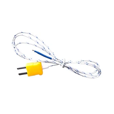 Imagen de PeakTech jpsj 0313 4692 Termopar de 50 C a 250 con Conector Tipo K, Sensor Temperatura para termómetro y multímetro