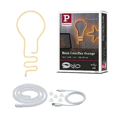 Imagen de Paulmann tira LED Neon Colorflex USB 1m naranja