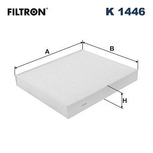 Imagen de FILTRON K 1446 Filtro de habitáculo partículas 215 180 29,5