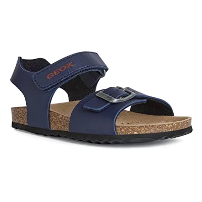 Imagen de Geox J GHITA BOY B, Sandalias para Niños, NAVY/RED, 25 EU